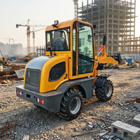 4x4 Frontlader mit Changchai-Motor ZL08 Mini-Radlader Kleiner Frontlader Hoflader Verkaufsschlager in Deutschland