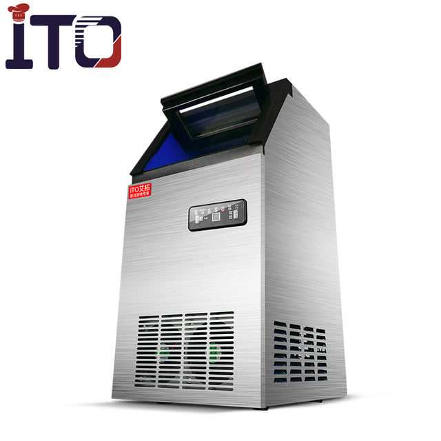 Refrigeration Equipment square Ice Cube Maker Machine Small Business Machine Ice Machine, Commercial Ice Maker