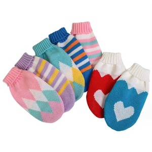 Jouet pour chien en tissu de laine, design rayé multicolore, accessoire interactif pour animaux de compagnie, pour chats et chiens, saison des fêtes - Product Image 3