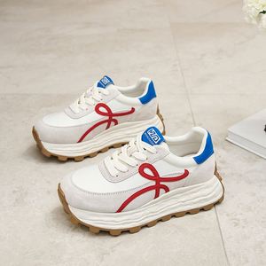 Chaussures de course sportives décontractées pour hommes toutes saisons 2026, avec plateforme en maille transparente et motif géométrique, doublure en maille pour la marche - Product Image 1