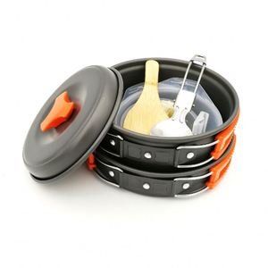 Ensemble de cuisine de camping portable pour 1-2 personnes, 9 pièces, M0342 - Product Image 4