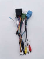Faisceau de câbles de voiture Meihua pour Fiat Strada 2021 cordon d'alimentation Auto Radio CD DVD connecteur de câblage adaptateur canbus