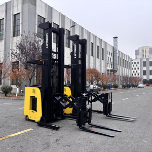 Electric Reach Truck <b>Seat</b> Operated Narrow Aisle Stacker Forklift High Lift Reach Stacker Electric Forklift for Warehousing - Product Image 2