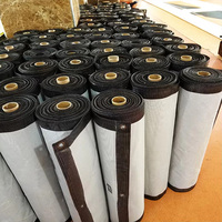 Bannière en maille plastique grand format personnalisée en PVC pour publicité extérieure sur clôtures, événements et chantiers