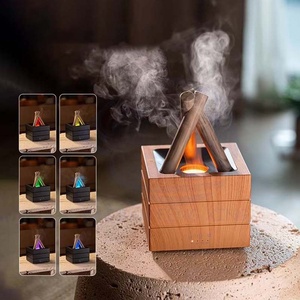 Humidificador con Ambiente de Fogata Creativo para Hotel, Oficina, Siete Colores, Simulación de Llama, Máquina de Aromaterapia con Aceites Esenciales - Product Image 3