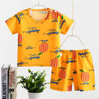 Vêtements pour enfants pas chers assortis pour garçons et filles, vêtements pour enfants à usage quotidien en coton et polyester, hauts et pantalons - Logo personnalisable