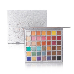 Customizable Logo OEM Chameleon 42-Color Mineral Powder <strong>Eyeshadow</strong> Palette Matte Pearl Glitter Long-lasting Color for Eye Makeup - Product Image 1