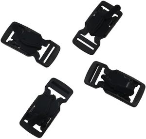 Boucle magnétique en plastique robuste de 1 pouce, logo personnalisé, boucle tactique à dégagement rapide pour sac à dos, sac à main - Product Image 2