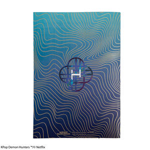 2026 K-pop Demon Hunters Korean Funky Dancer Newest <b>Home</b> <b>Office</b> School Business Valentine Gift <b>Student</b> Paper Softcover Notebook - Product Image 4