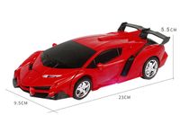 Voiture Télécommandée avec Déformation à un Bouton et Dérive à Induction, Jouet Robot Transformable, Cadeau pour Garçons et Filles