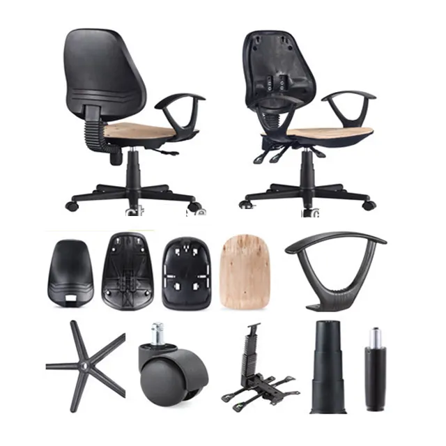 أجزاء كرسي مكتب الرجعية مكتب قطب كرسي قابل للتعديل مكونات أجزاء كرسي