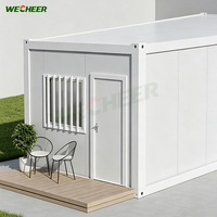 Maisons modulaires contemporaines Wecheer, maisons préfabriquées extensibles pour maison de campement, logement temporaire, maisons conteneurs pliables