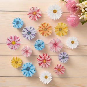 Fiori Commestibili in Carta Wafer per Decorazione Torte in Confezione, Decorazione per Pasticceria e Compleanni con Imballaggio Alimentare - Product Image 6