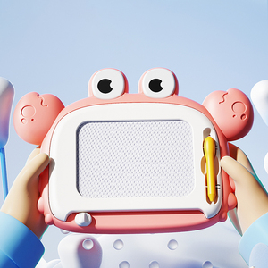 Educational Children Cute Crab Painting Tablet Toys Magnetic Writing <strong>Board</strong> Baby Toy Erasable Colorful Drawing <strong>Board</strong> for Kids - Product Image 2