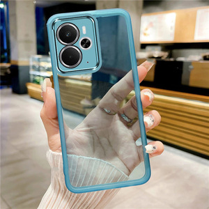 Funda Transparente con Bordes de Color para Realme 15T, 15 Pro, 14X, 14 Pro Plus, Carcasa para Teléfono Móvil Realme 14 <span class=keywords><strong>Lite</strong></span>, <span class=keywords><strong>13</strong></span> - Product Image 6