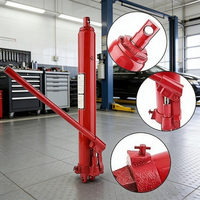 Hidrolik Kriko Silindiri 3 Ton Hava Hidrolik Kriko Porta Power 6 inç Strok Uzun Kriko Tek Etkili Kaldırma Silindirleri Çelik Araba Krikosu Ağır Hizmet Tipi