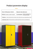 Armoire à outils multifonctionnelle en acier assemblée avec serrure à code, casier de rangement métallique au design moderne pour atelier et garage (modèle chinois)