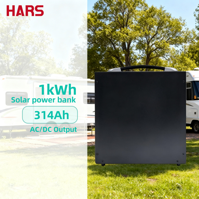 1000Wh LiFePO4 Portable Power Station with 1kWh Solar Panel 200W AC Output Pure Sine Wave Inverter for Home & Outdoor Use