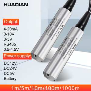 Uzaktan İzleme Özellikli Rs485 Gps Yakıt Deposu Su Seviye Sensörü Rs232 4-20ma Sıvı Deposu Dalgıç Seviye Ölçer Lcd Ekranlı - Product Image 6