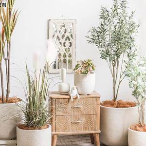 Chất lượng cao <span class=keywords><strong>handmade</strong></span> Chậu Xi Măng vườn trồng bê tông cho trang trí nội thất giá từ đáng tin cậy Nhà cung cấp - Product Image 5