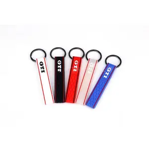 key chain silicone key chain for VW GTI car key cover