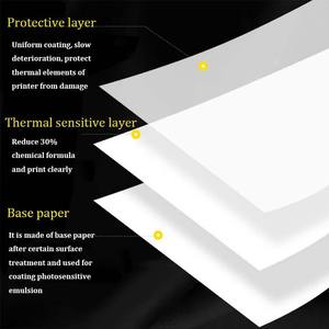 Rollo de Papel Térmico 100gm Cartón 80x70mm 80x80mm al Mejor <span class=keywords><strong>Precio</strong></span> 57x30 80x80 Papel Térmico para Impresora POS 57mm - Product Image 6