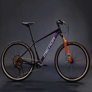 Vélo de montagne en fibre de carbone pas cher fabriqué en Chine, 24, 26, 27,5, 29 pouces, vélo de montagne simple avec jantes en aluminium - Product Image 5