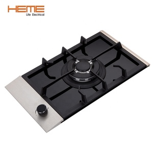 Cuisinière à gaz à un seul brûleur avec dessus en verre (PG3011G-DCB) - Product Image 2