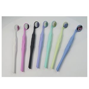 Espejo bucal dental colorido tratamiento de odontología espejo reflectante intraoral - Product Image 1