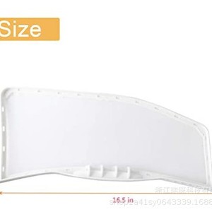 Filtre de sécheuse Whirlpool Amana WP37001142, pièce de rechange en plastique de 16,5 pouces pour appareil de lavage - Product Image 1