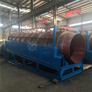 고효율 모래 자갈 회전 드럼 스크린 골재 돌 선별기 회전 체 골드 트롬멜 스크린 - Product Image 3