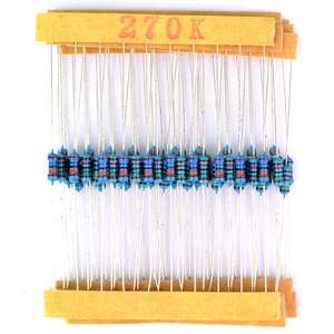 ชุดตัวต้านทานฟิล์มโลหะ OKY0100 1/4W 1Ω 220Ω 0.25W แบบมีค่าความคลาดเคลื่อน ตัวต้านทานแบบแกน สำหรับกล่องรวมชุดอุปกรณ์อิเล็กทรอนิกส์ Arduino - Product Image 6