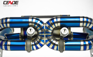 Nouveau silencieux à valve électronique en alliage de titane haute performance pour Lamborghini LP580-<span class=keywords><strong>2</strong></span> avec système de contrôle par aspiration - Product Image 3