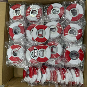 ที่เปิดขวดเบียร์วงแหวนว่ายน้ำทำจากเหล็กทำจาก PP + รูปทุ่นชีวิตเป็นมิตรกับสิ่งแวดล้อม - Product Image 4