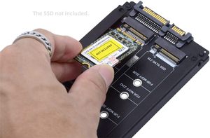 علبة بلاستيكية لتحويل بطاقة SSD ثنائية NGFF B+M Key M.2 إلى محرك أقراص SATA مقاس 2.5 بوصة مع دعم JBOD وRAID0 - Product Image 2