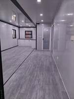 Maison conteneur extensible et pliable de 20 pieds ou 40 pieds, préfabriquée, 2 chambres, logement modulaire pour dortoir de travailleurs