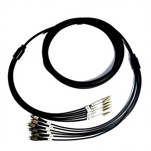 TPU Çok Modlu 6 Çekirdekli Zırhlı Sürükleme Zinciri Esnek Zırhlı <span class=keywords><strong>Fiber</strong></span> Optik Jumper LC-LC OM3 <span class=keywords><strong>Fiber</strong></span> Optik Kablo - Product Image 3