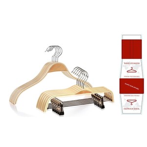 <span class=keywords><strong>LAVINIA</strong></span> Lot de 10 cintres en bois stratifiés personnalisés prêts à être expédiés - Product Image 6
