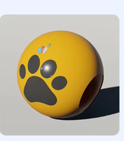 Nouveau produit phare : Balle de divertissement aquatique pour chiens, idéale pour les jeux de chiots en famille dans les parcs aquatiques.