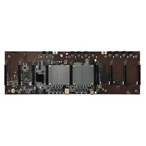 Kualitas Terbaik motherboard X79 dengan daul CPU mendukung RTX 3060 3060M kartu grafis dengan 9 kartu GPU X79 motherboard