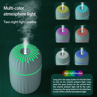 Dropshipping 3 en 1 RGB Couleur 300ml H2o Humidificateur d'air Led Mini Usb Aromathérapie Air Purifier Diffuseur de bureau Pour Voiture Chambre