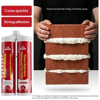 Mastic polyuréthane haute résistance ignifuge et résistant au feu, colle étanche pour câbles et tuyaux, agent moussant pour la construction murale