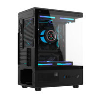 ALSEYE New Design Computer Case View Pro-B Black Color PC Case With Glass Window