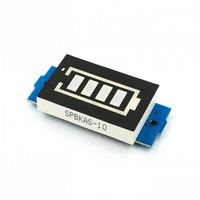 1S 2S 3S 4S Module indicateur de capacité de batterie au lithium 3.7V Affichage bleu 4.2V Testeur de puissance de batterie de véhicule électrique