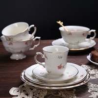 Ensemble élégant de théière et tasses en porcelaine OEM ODM – Collection de vaisselle en céramique pour un style de vie relaxant