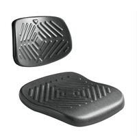 Autres pièces de mobilier Chaise en cuir antistatique auto-pelant Siège en PU souple Dos en PU pour salle blanche de laboratoire d'hôpital Salle de recherche