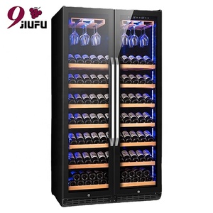 Nevera para Vinos Integrada de Lujo Jiufu, Doble Zona, Gabinete Grande, Enfriador Integrado JF-830S, Exhibidor de Vinos - Product Image 3