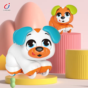 Chengji per bambini che imparano la musica del cartone animato giocattolo per <span class=keywords><strong>cani</strong></span> educazione precoce ruota da passeggio interattiva di illuminazione a batteria giocattolo per bambini - Product Image 2