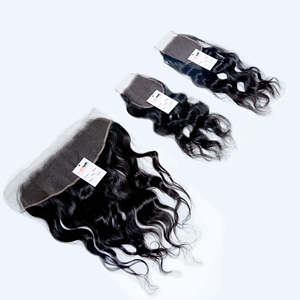 Extensiones de Cabello Indio Virgen de Primera Calidad, Cabello Brasileño y Peruano con Frontal HD, Extensiones de Cabello Humano de Templo Indio - Product Image 3