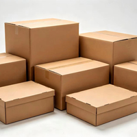 Cartons ondulés sur mesure de grande taille, adaptés au déménagement et au transport logistique, avec possibilité d'impression de motifs